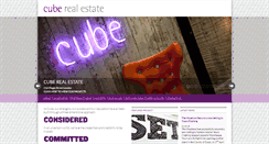 Desktop Screenshot of cube-re.com